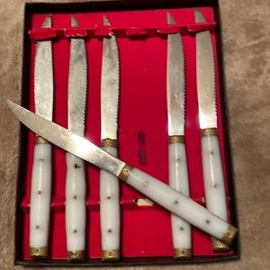 Vintage Stainless Steel knife set.
